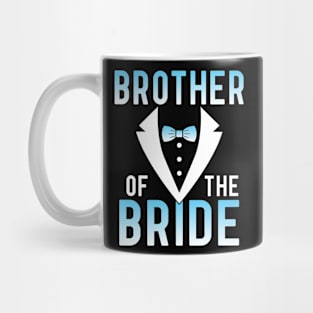 Brother Of The Bride Groom Husband Wife Wedding Married Day Mug